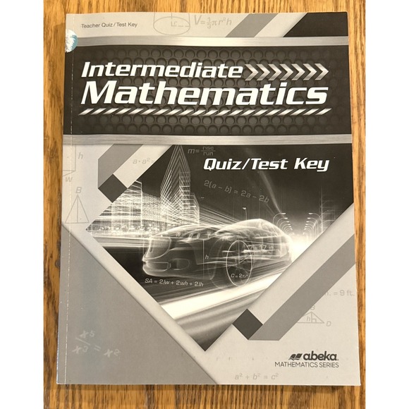 Other - Abeka Intermediate Mathematics Teacher Quiz / Test Key 7th Grade Book 2019